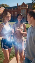 I Can See Through Everyone But Her, episode 1 – opening frame