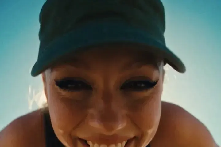 TRAINER HARLOW: PRIVATE HOUR – opening frame of episode 1