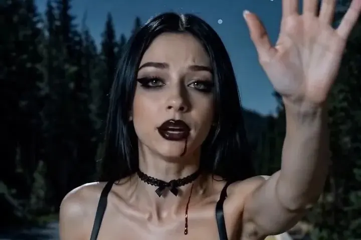 Vampire's Lust – opening frame of episode 1